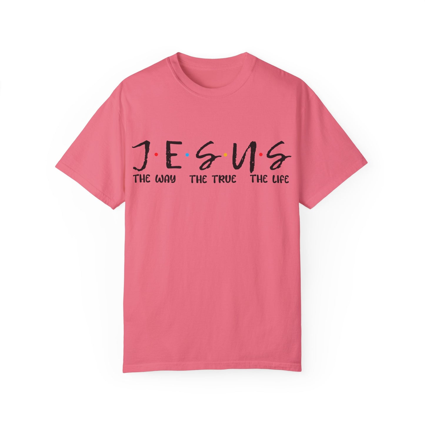 Christian Graphic Tee - Jesus The Way The Truth The Life Unisex T-shirt