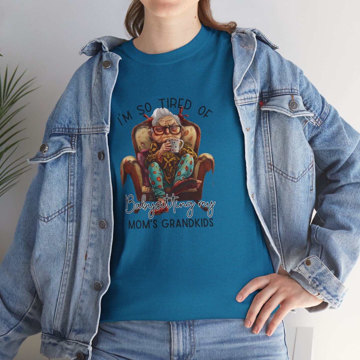 Funny Grandma Tshirt - Unisex Heavy Cotton Tee