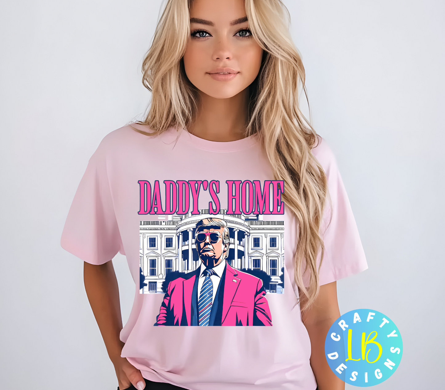 Trump MAGA 2024 Unisex Tee, Daddy's Home Political Tshirt, Conservative Apparel, Patriotic Shirt, Election Gift