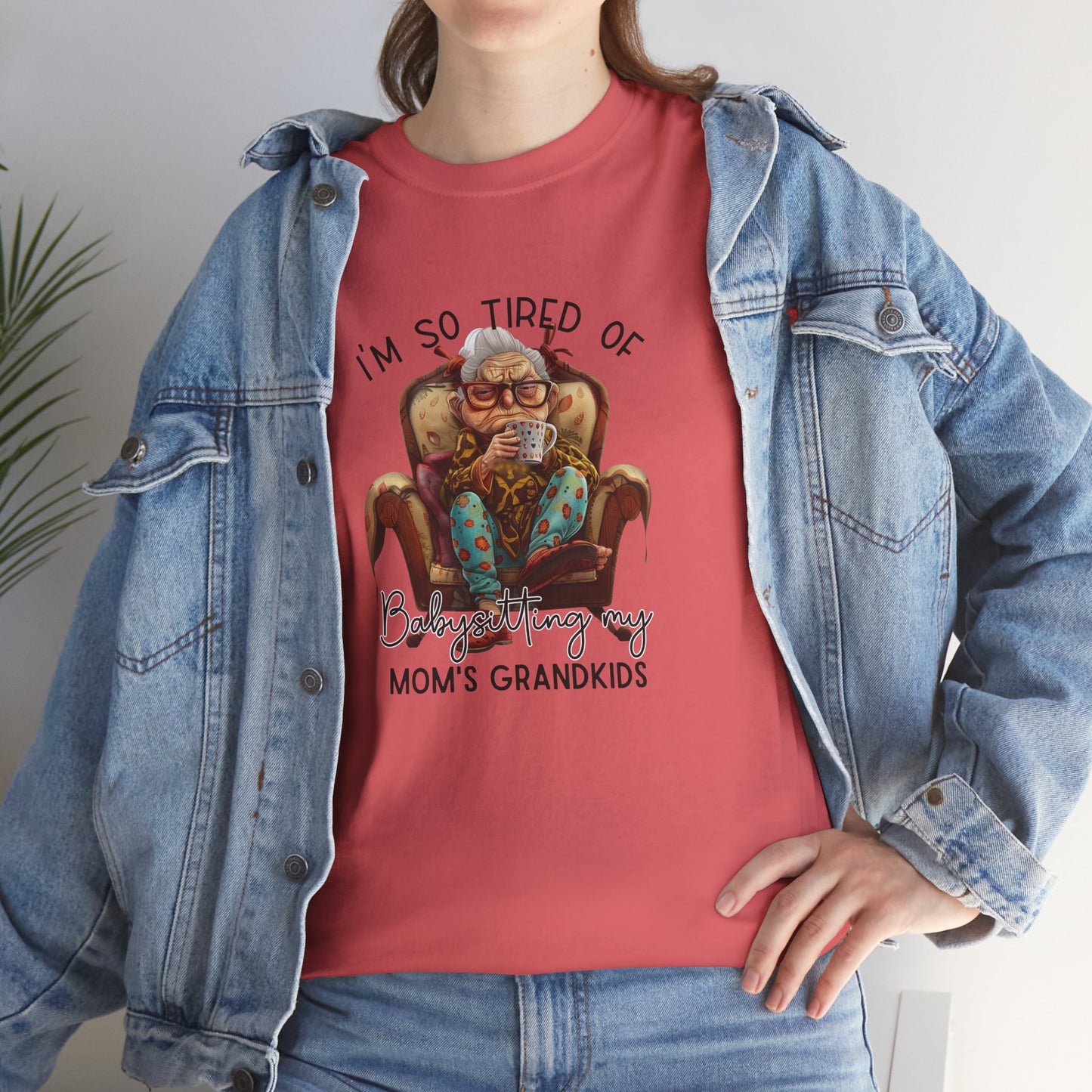 Funny Grandma Tshirt - Unisex Heavy Cotton Tee