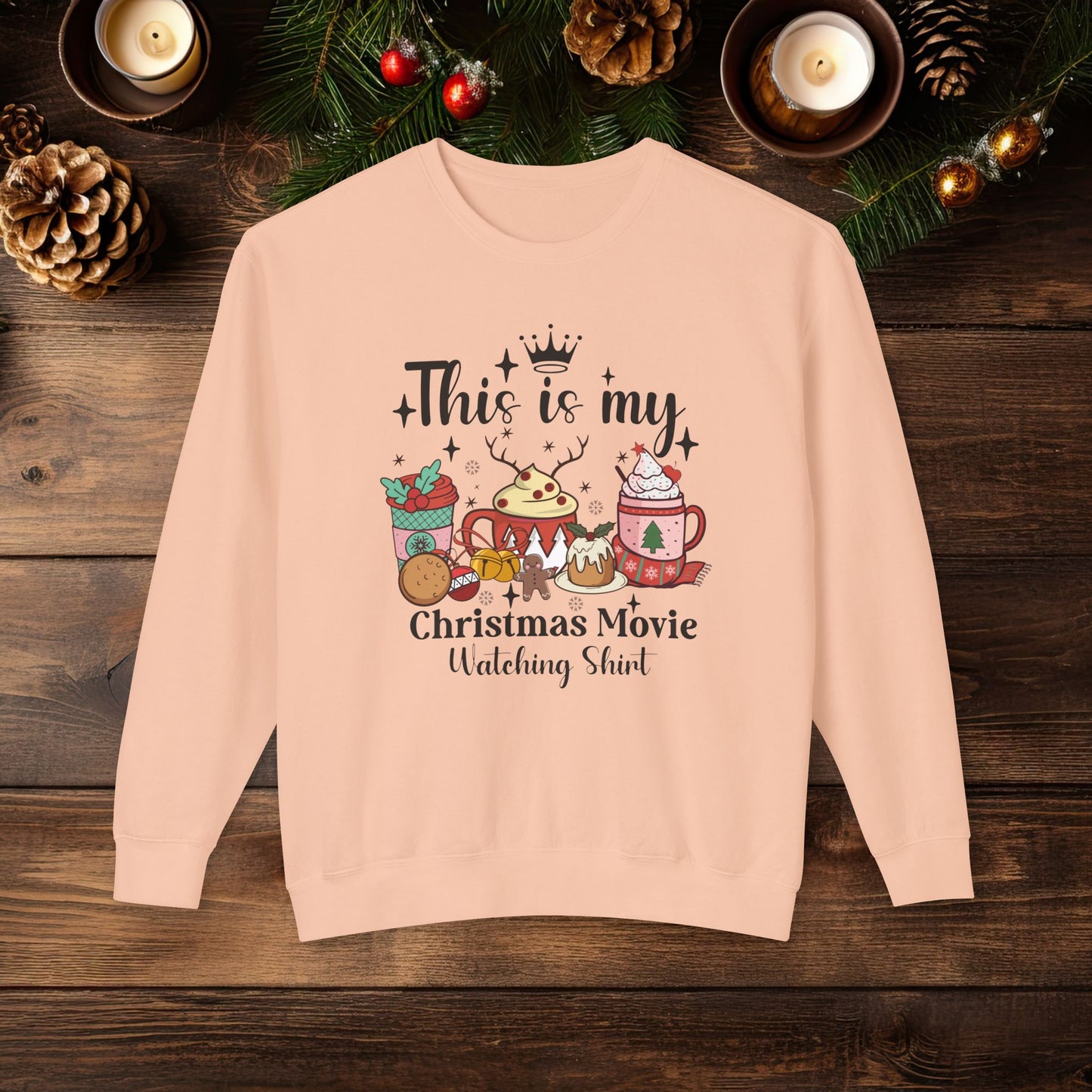 Hallmark Christmas Movie Sweatshirt - Unisex Lightweight